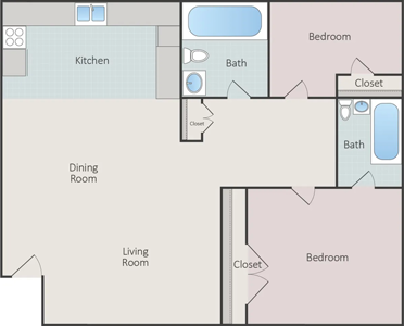 The-Tiki - Two Bedroom / Two Bath*